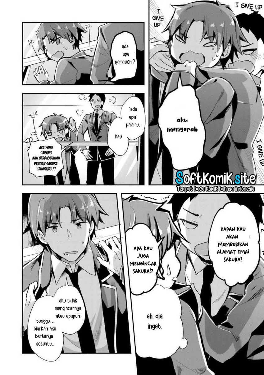 Youkoso Jitsuryoku Shijou Shugi no Kyoushitsu e Chapter 33 Gambar 8