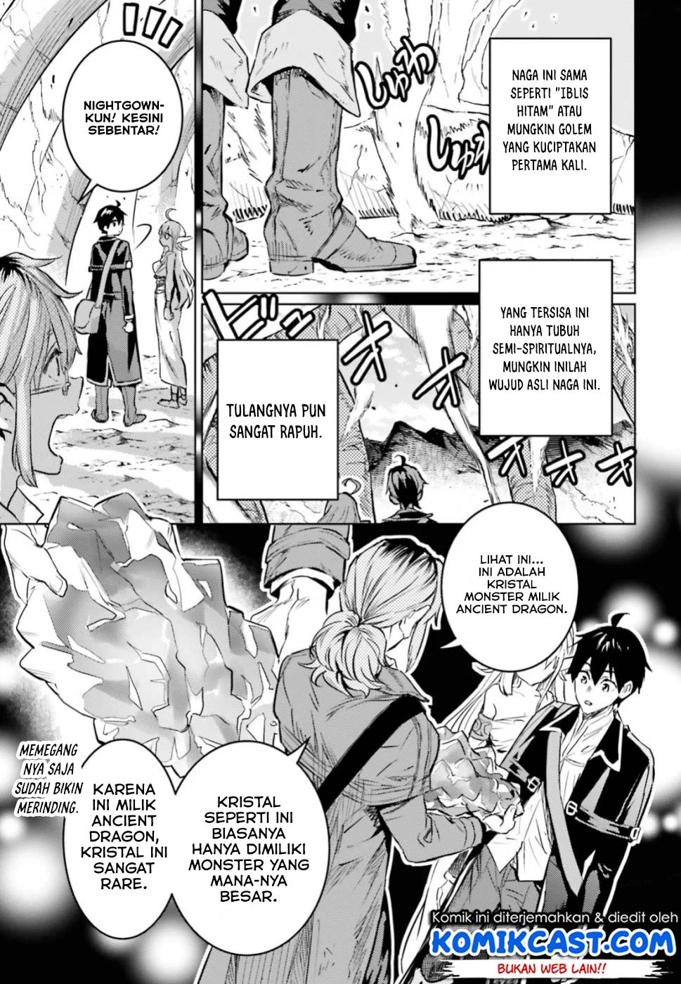 The Sorcerer King of Destruction and the Golem of the Barbarian Queen Chapter 12.3 Gambar 5