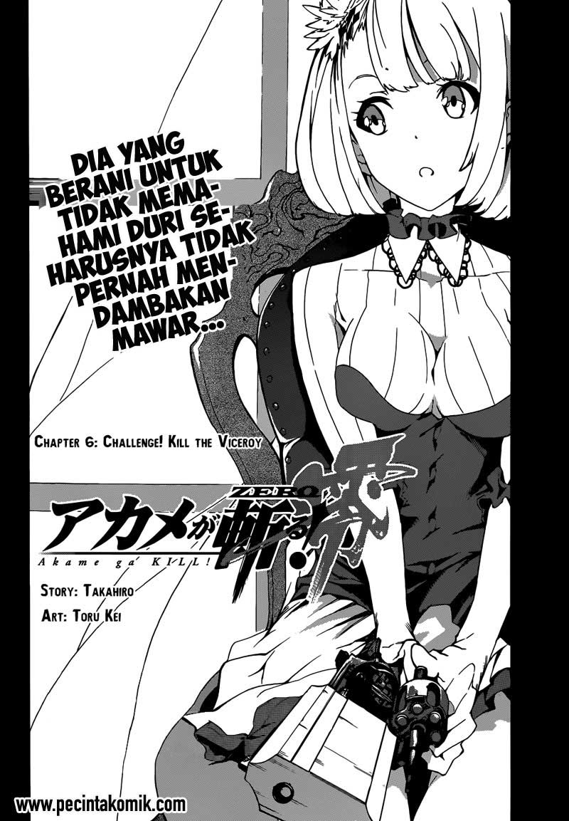 Akame ga Kill! Zero Chapter 6 Gambar 4