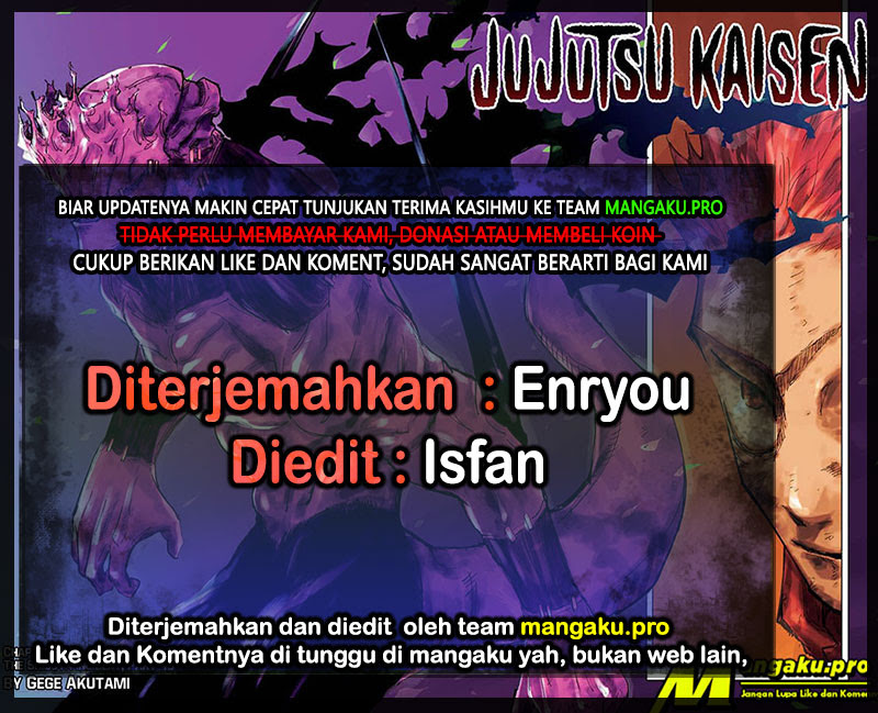 Baca Komik Jujutsu Kaisen Chapter 131 Gambar 1