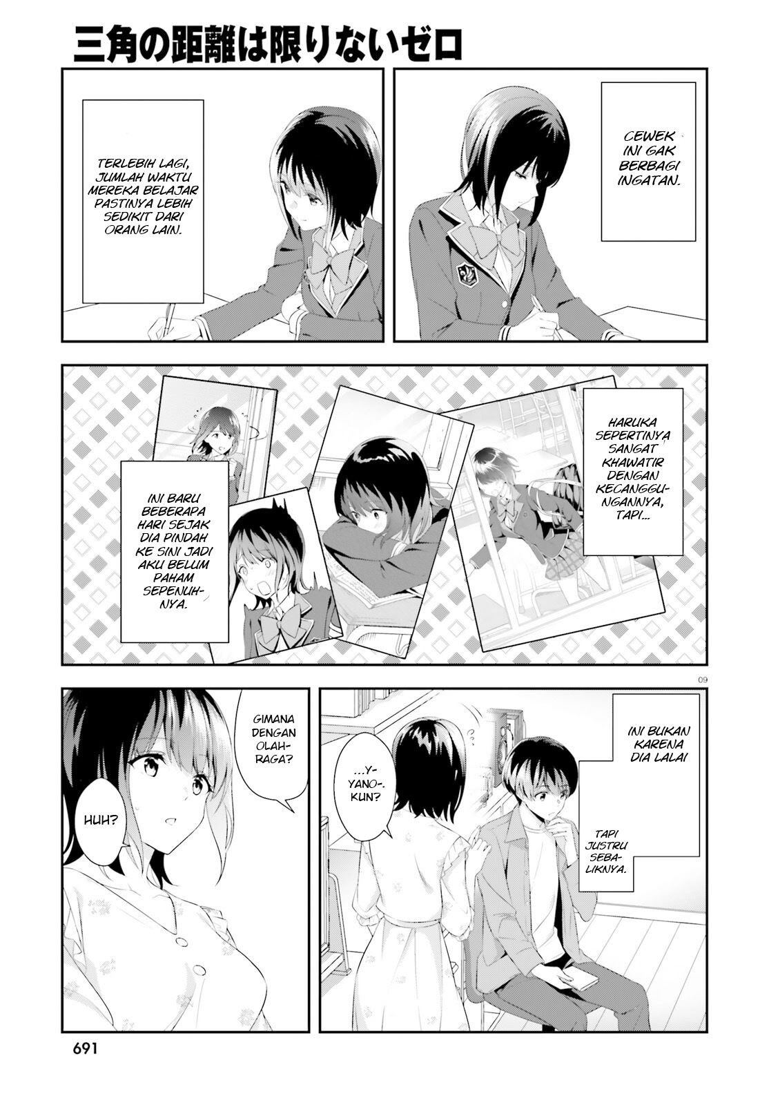 Sankaku no Kyori wa Kagiri nai Zero Chapter 7 Gambar 11