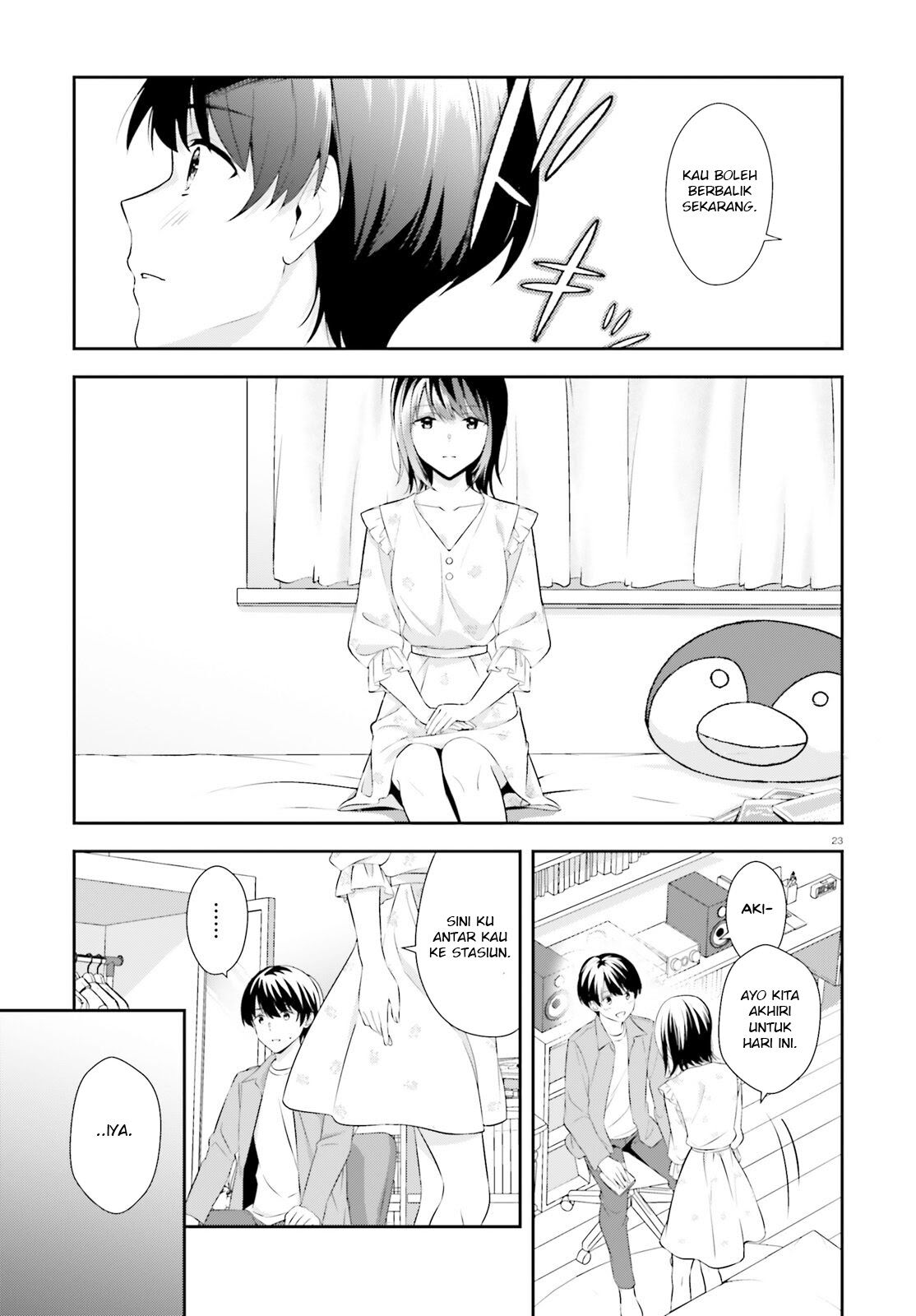 Sankaku no Kyori wa Kagiri nai Zero Chapter 7 Gambar 25