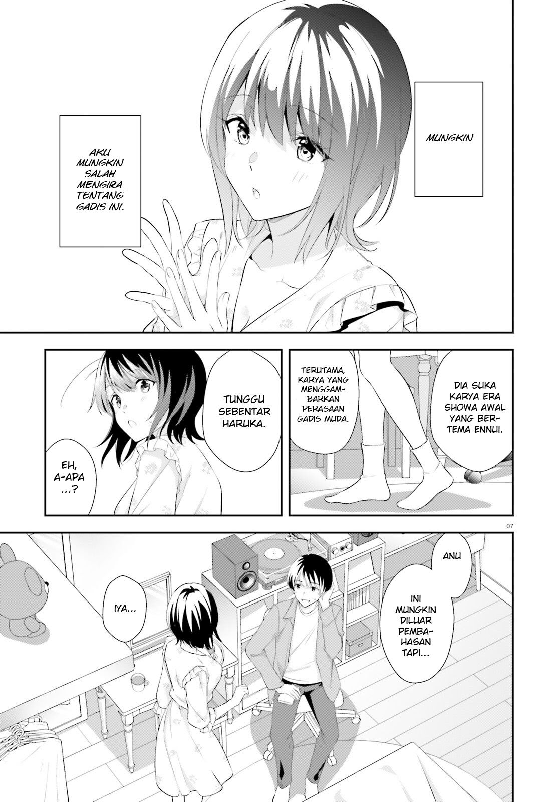 Sankaku no Kyori wa Kagiri nai Zero Chapter 7 Gambar 9