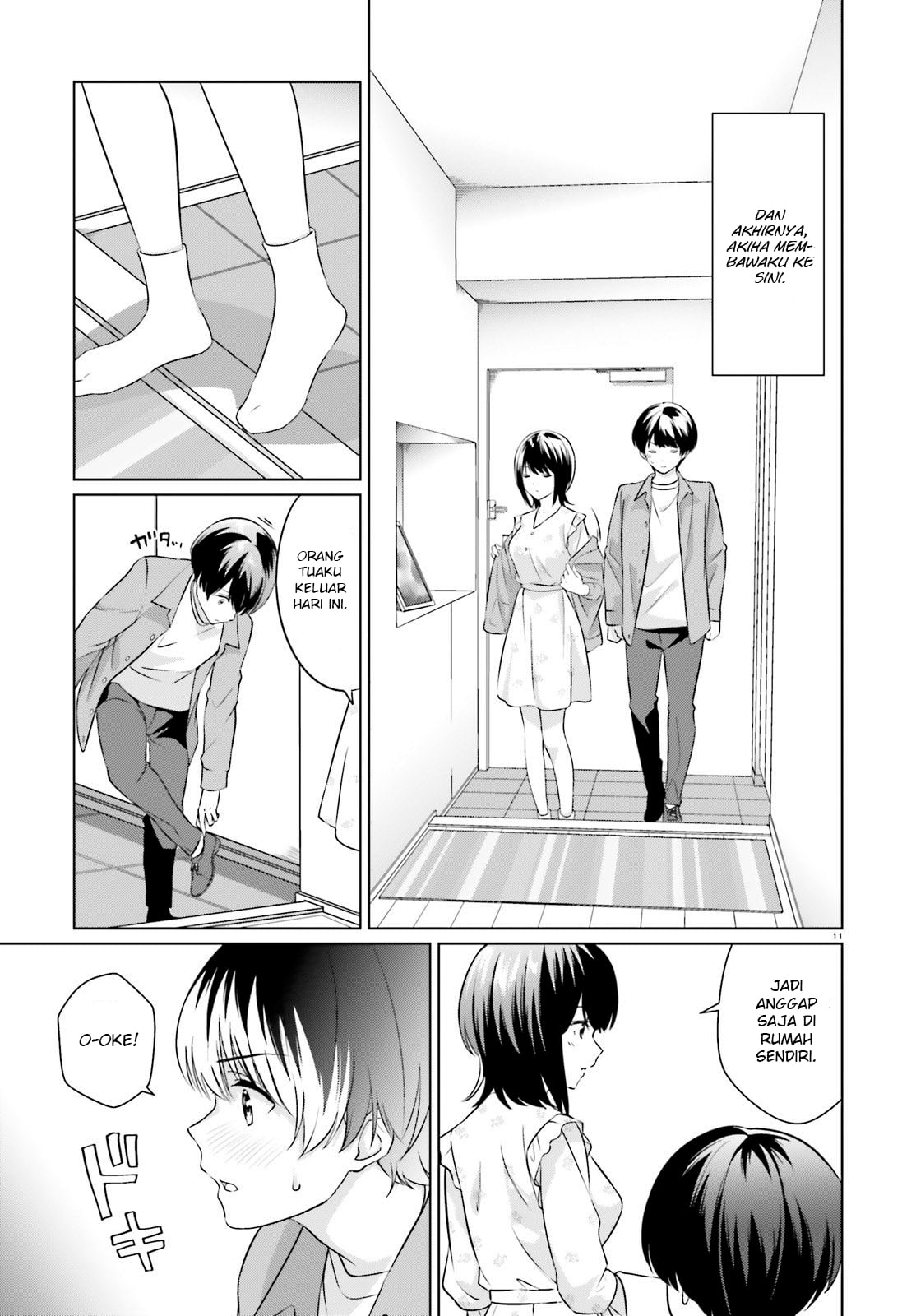 Sankaku no Kyori wa Kagiri nai Zero Chapter 6 Gambar 11