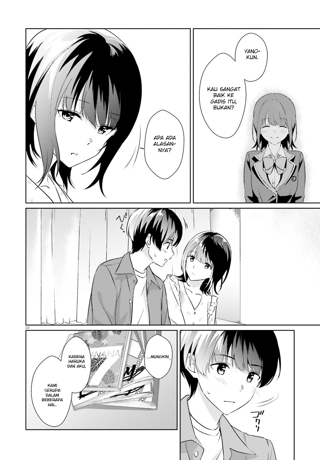 Sankaku no Kyori wa Kagiri nai Zero Chapter 6 Gambar 22