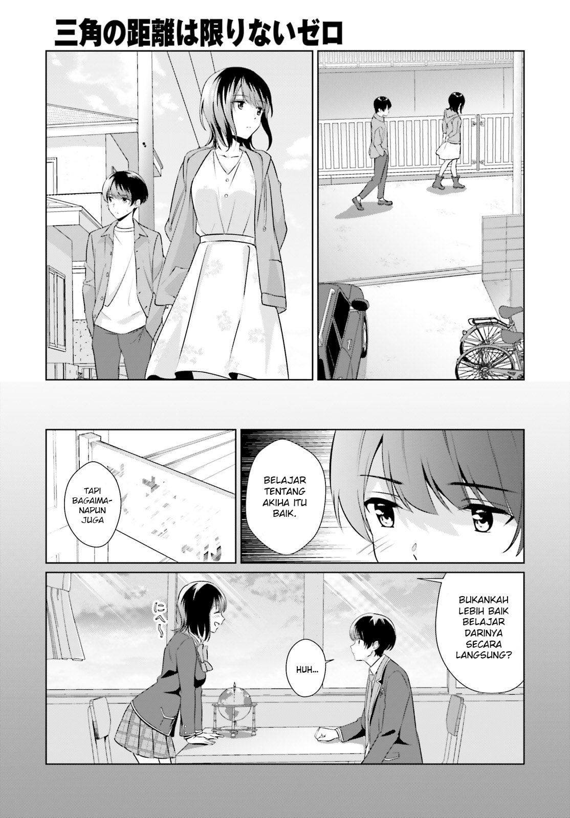 Sankaku no Kyori wa Kagiri nai Zero Chapter 6 Gambar 7