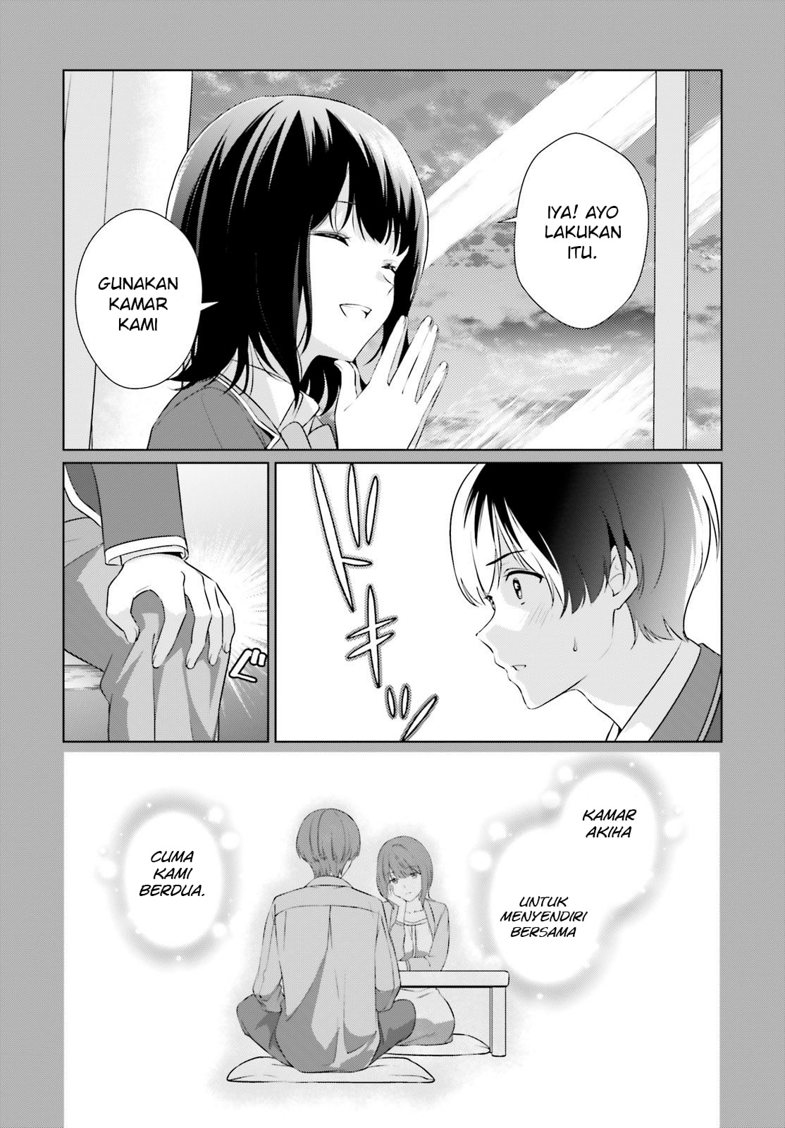 Sankaku no Kyori wa Kagiri nai Zero Chapter 6 Gambar 9
