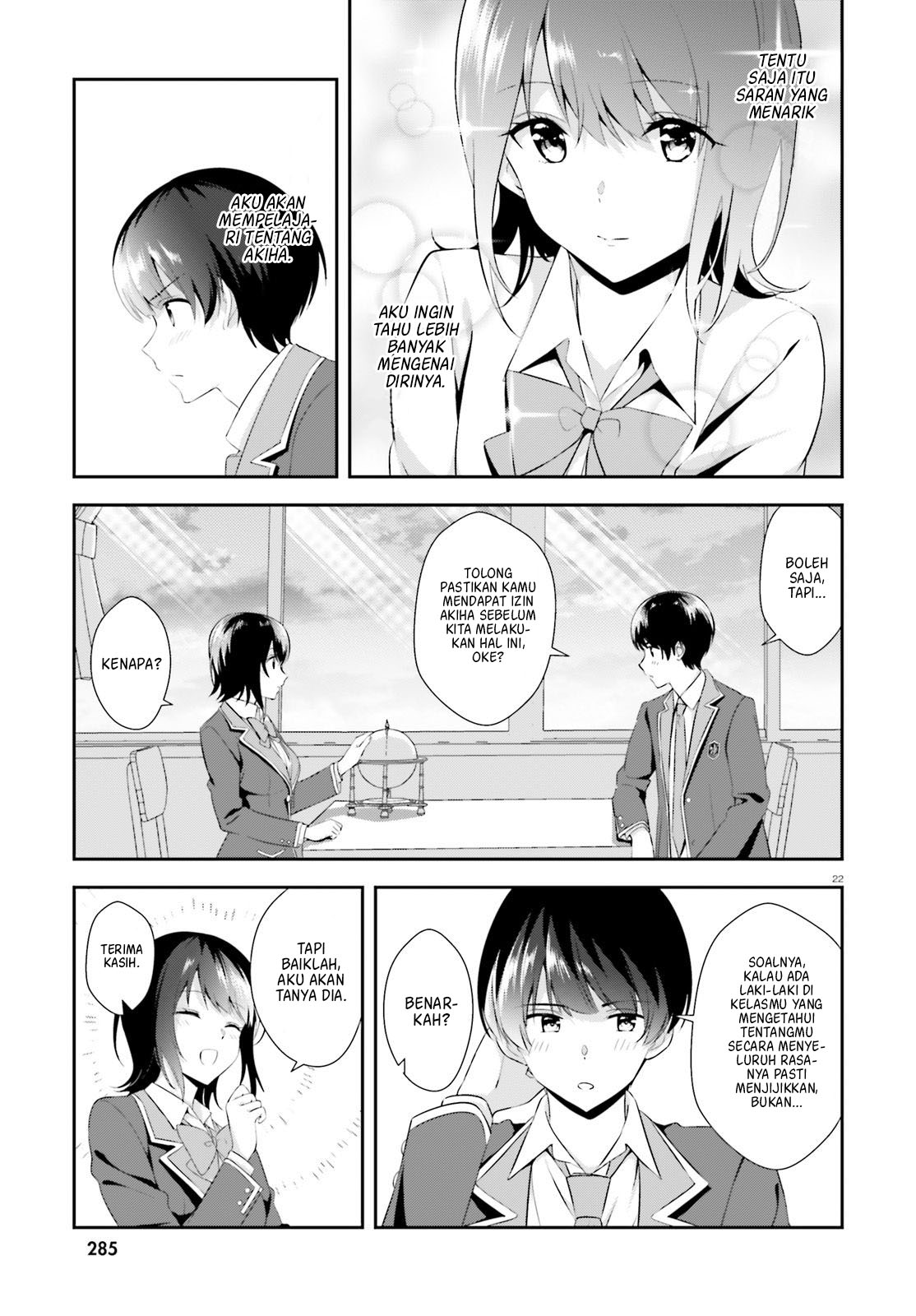 Sankaku no Kyori wa Kagiri nai Zero Chapter 5 Gambar 23