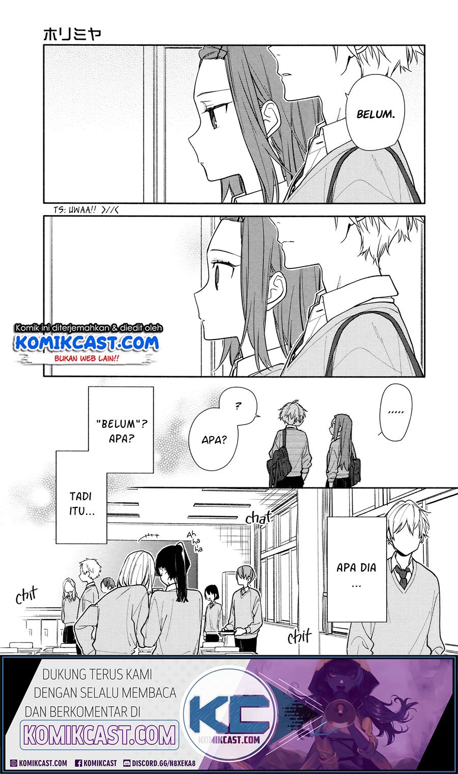 Horimiya Chapter 119.6 Gambar 7