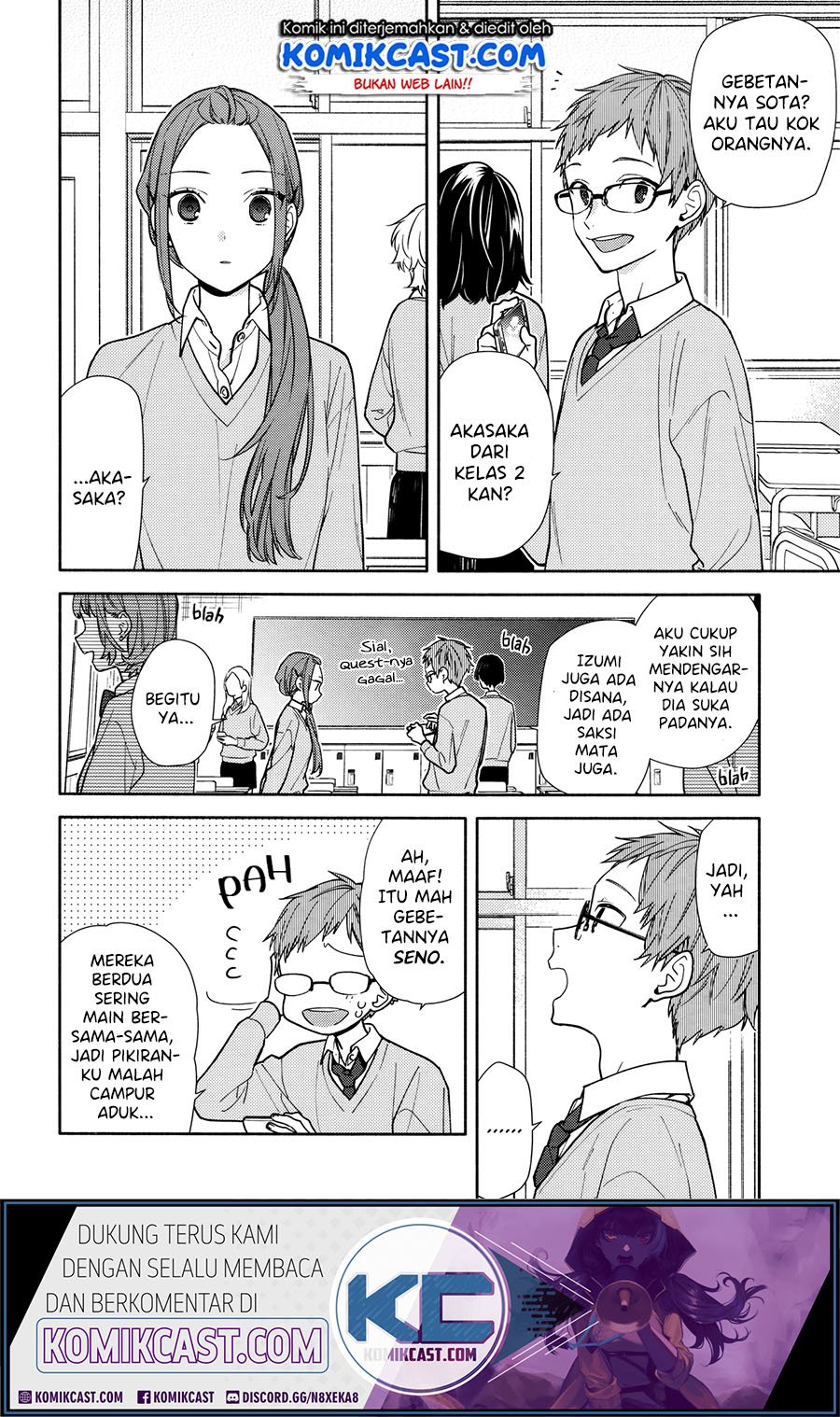 Horimiya Chapter 119.6 Gambar 8