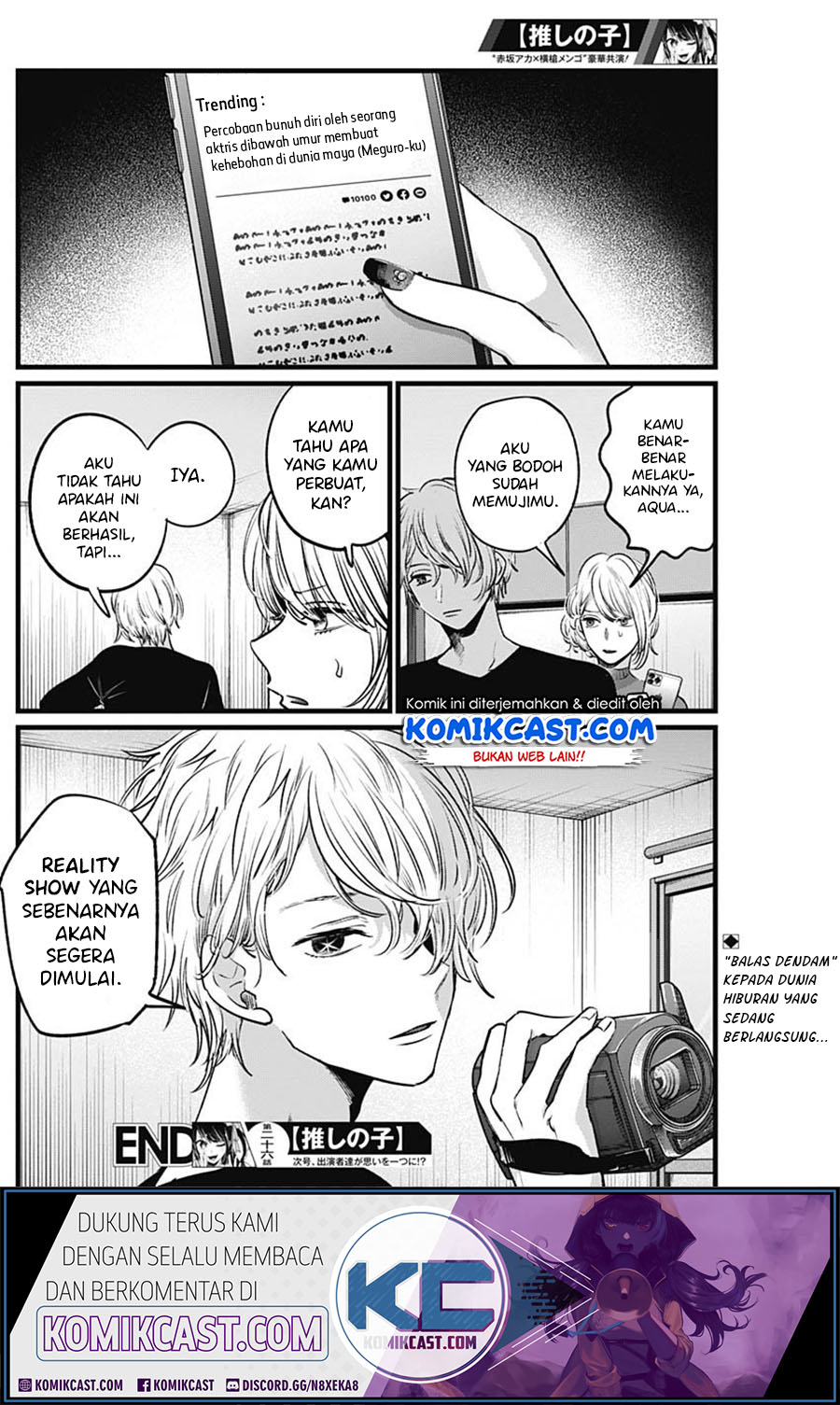 Oshi no Ko Chapter 26 Gambar 19