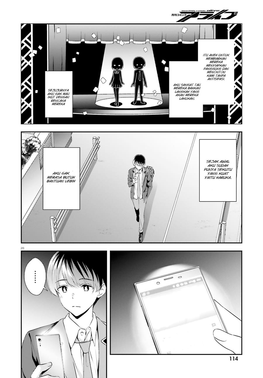 Sankaku no Kyori wa Kagiri nai Zero Chapter 08 Gambar 22