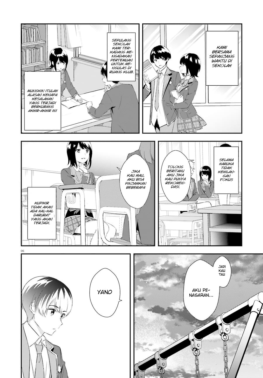 Sankaku no Kyori wa Kagiri nai Zero Chapter 08 Gambar 8