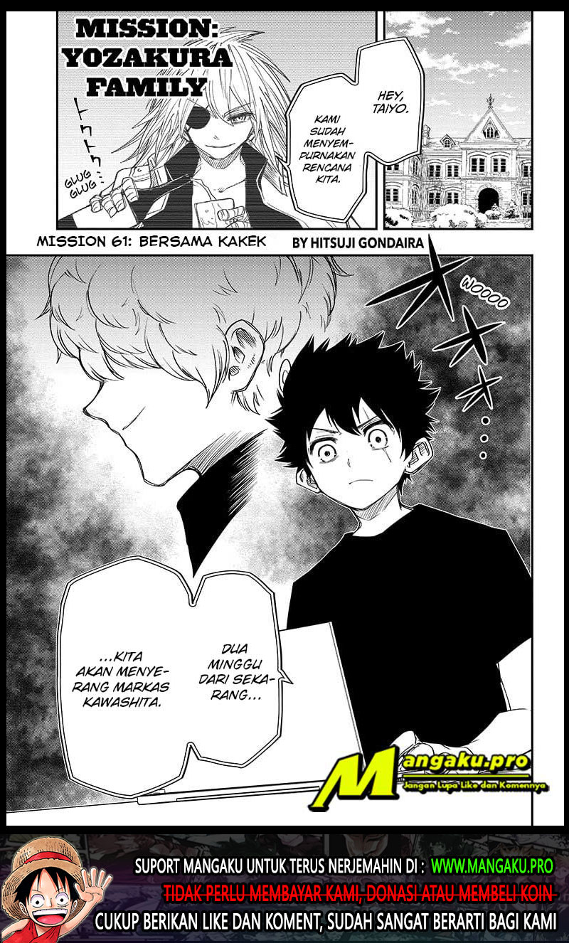 Baca  Mission: Yozakura Family Chapter 61 Gambar 2