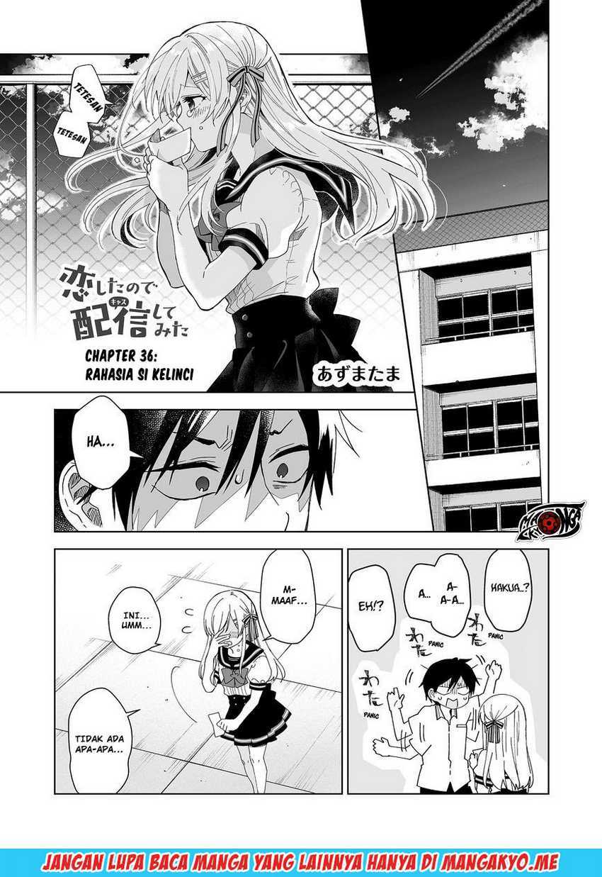 Baca  Koi Shita no de, Haishin Shite Mita Chapter 36 Gambar 2