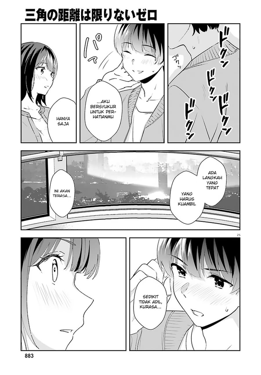 Sankaku no Kyori wa Kagiri nai Zero Chapter 12 Gambar 24