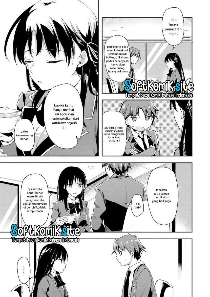 Youkoso Jitsuryoku Shijou Shugi no Kyoushitsu e Chapter 34 Gambar 18