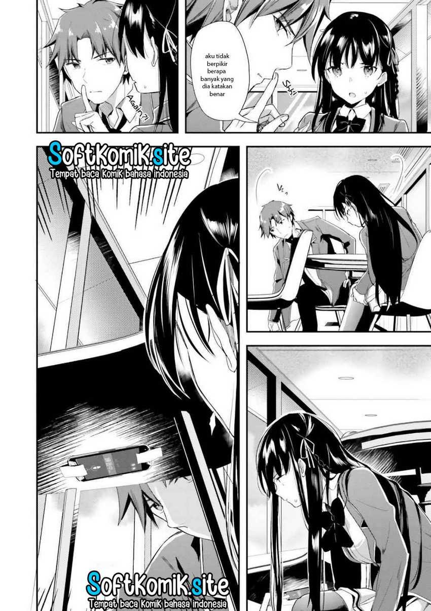 Youkoso Jitsuryoku Shijou Shugi no Kyoushitsu e Chapter 34 Gambar 25