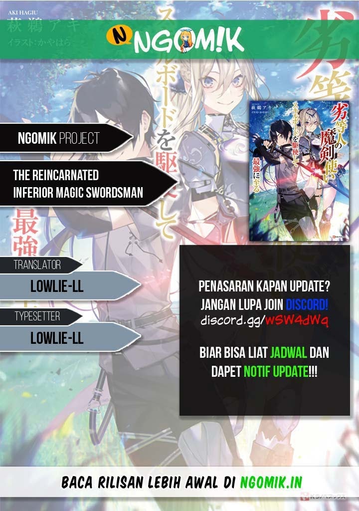 Baca Komik The Reincarnated Inferior Magic Swordsman Chapter 14 Gambar 1