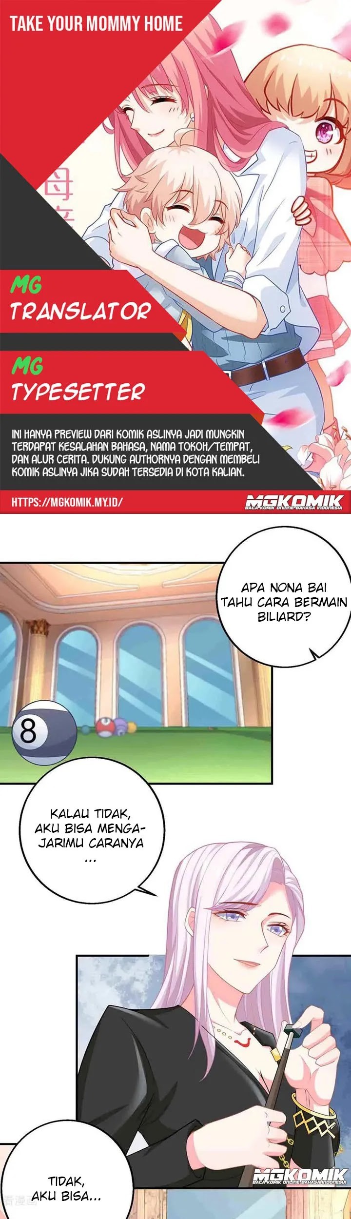 Baca Komik Take Your Mommy Home Chapter 136 Gambar 1