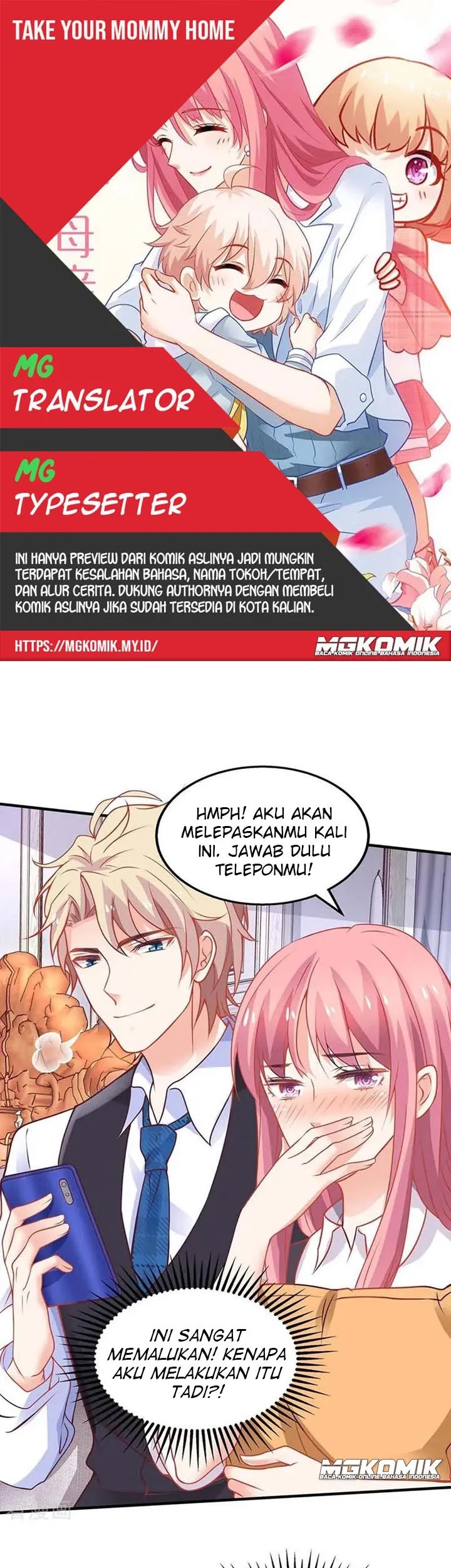 Baca Komik Take Your Mommy Home Chapter 132 Gambar 1