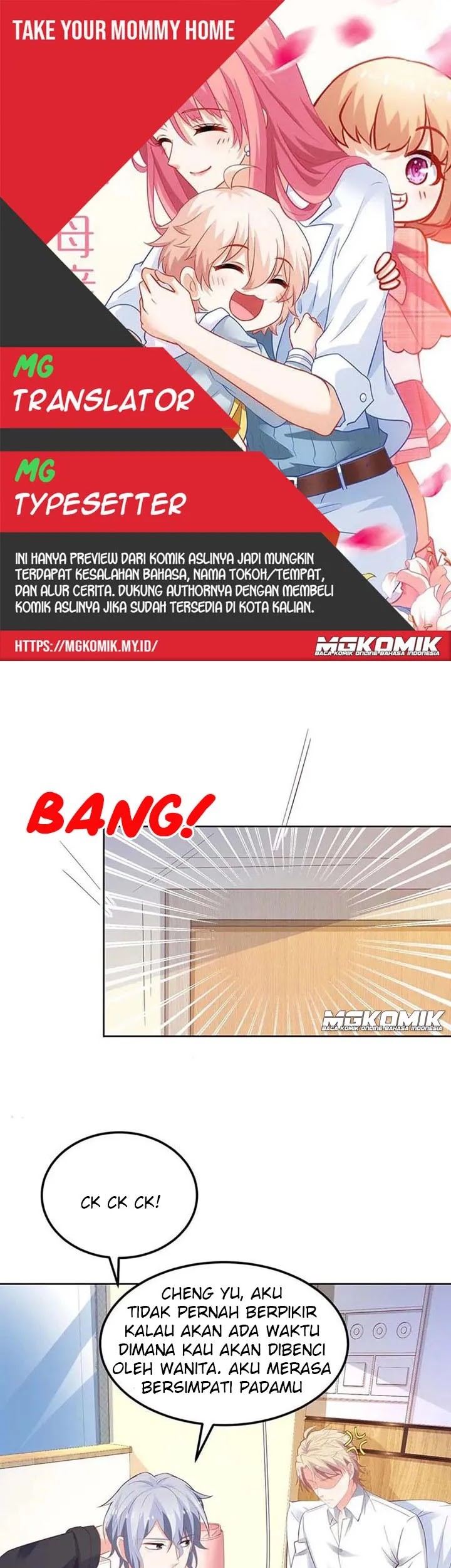 Baca Komik Take Your Mommy Home Chapter 128 Gambar 1