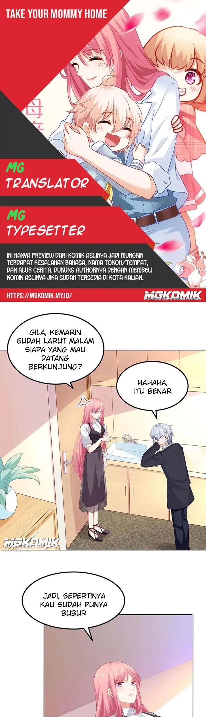 Baca Komik Take Your Mommy Home Chapter 127 Gambar 1