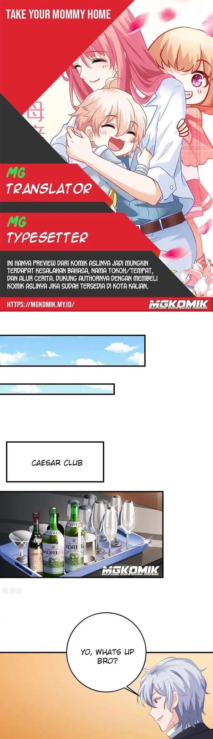 Baca Komik Take Your Mommy Home Chapter 125 Gambar 1