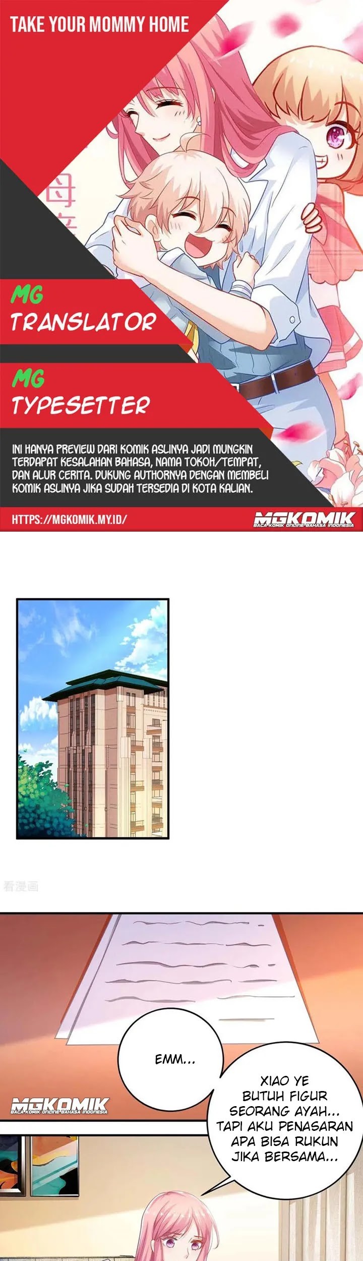 Baca Komik Take Your Mommy Home Chapter 112 Gambar 1