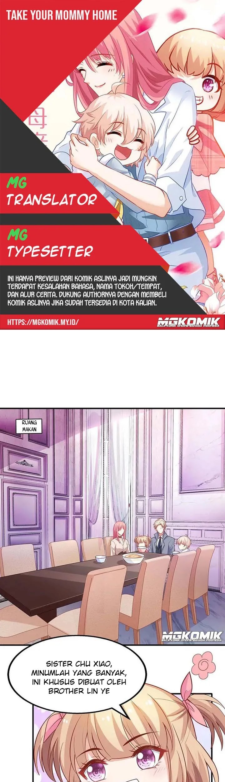 Baca Komik Take Your Mommy Home Chapter 106 Gambar 1