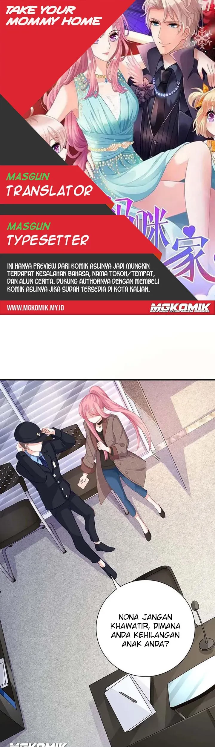 Baca Komik Take Your Mommy Home Chapter 89 Gambar 1