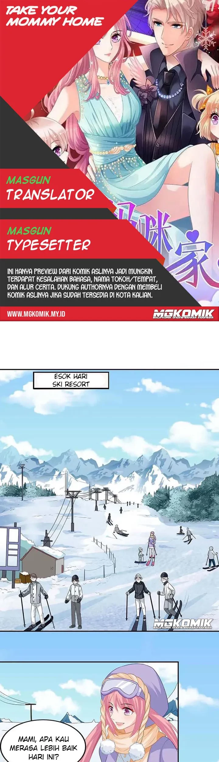 Baca Komik Take Your Mommy Home Chapter 84 Gambar 1