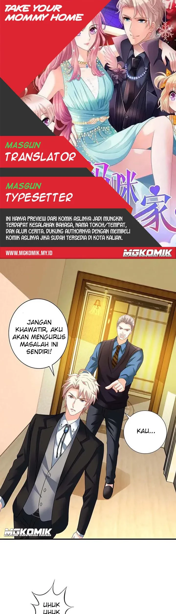 Baca Komik Take Your Mommy Home Chapter 80 Gambar 1