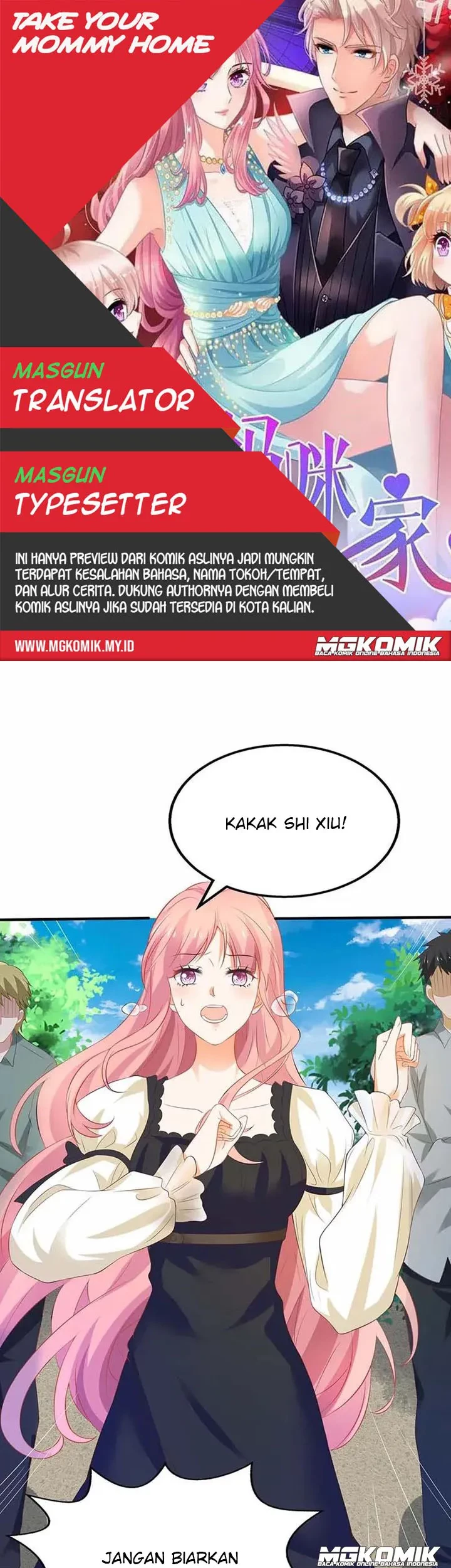 Baca Komik Take Your Mommy Home Chapter 77 Gambar 1