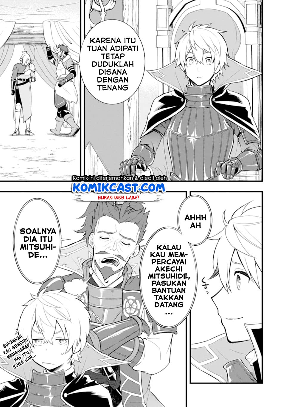 Oda Nobunaga to Iu Nazo no Shokugyo ga Mahou Kenshi yori Cheat Dattanode, Oukoku wo Tsukuru Koto ni Chapter 25 Gambar 23