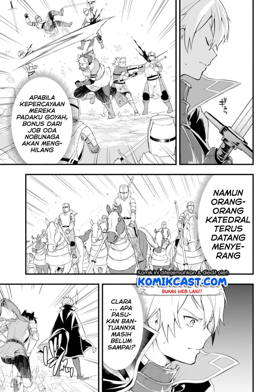 Oda Nobunaga to Iu Nazo no Shokugyo ga Mahou Kenshi yori Cheat Dattanode, Oukoku wo Tsukuru Koto ni Chapter 25 Gambar 29