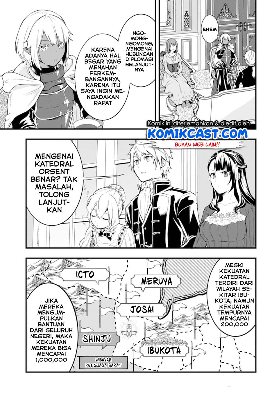 Oda Nobunaga to Iu Nazo no Shokugyo ga Mahou Kenshi yori Cheat Dattanode, Oukoku wo Tsukuru Koto ni Chapter 24 Gambar 12
