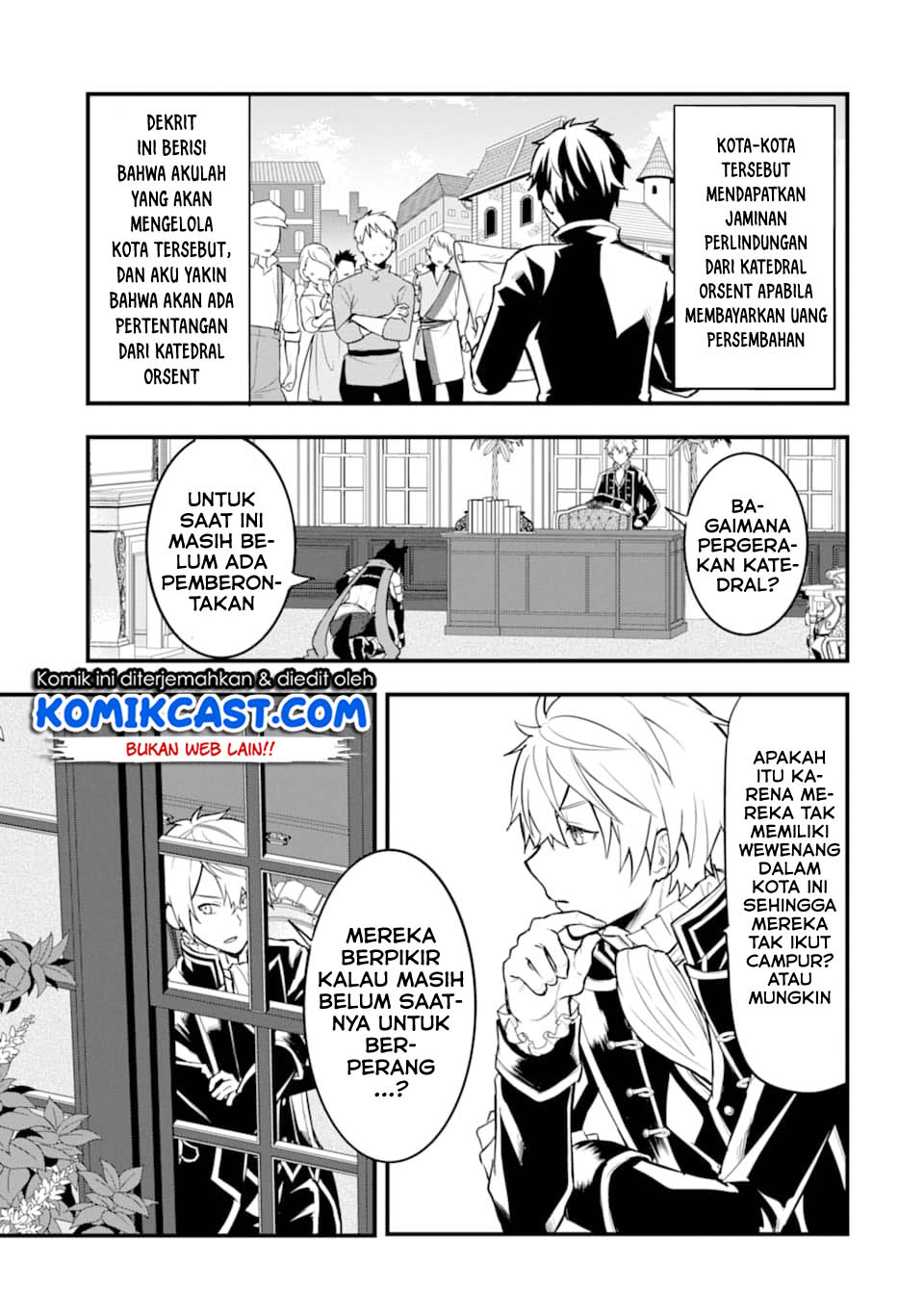 Oda Nobunaga to Iu Nazo no Shokugyo ga Mahou Kenshi yori Cheat Dattanode, Oukoku wo Tsukuru Koto ni Chapter 24 Gambar 22