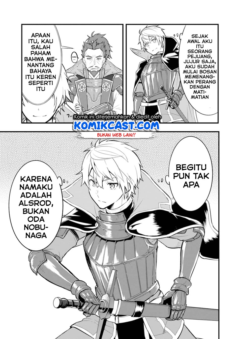 Oda Nobunaga to Iu Nazo no Shokugyo ga Mahou Kenshi yori Cheat Dattanode, Oukoku wo Tsukuru Koto ni Chapter 24 Gambar 30