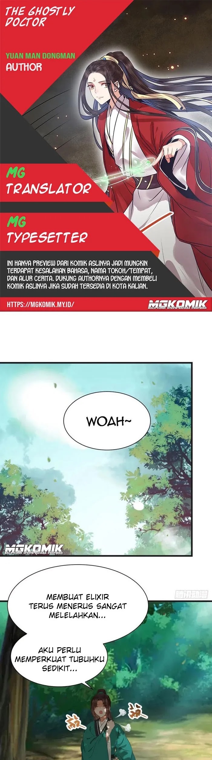 Baca Komik The Ghostly Doctor Chapter 295 Gambar 1