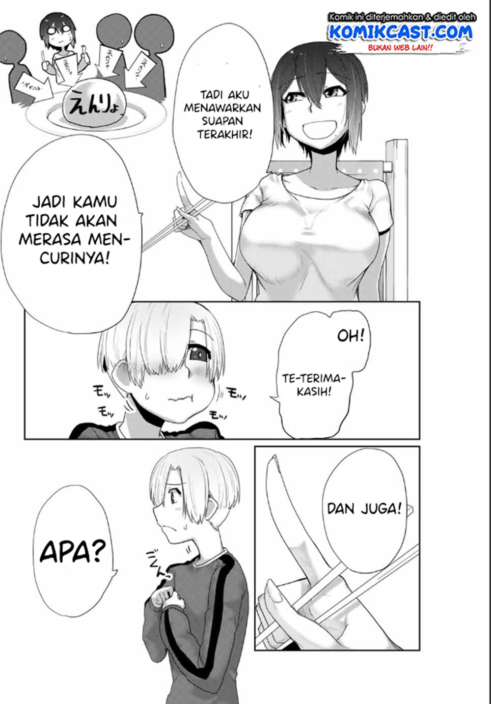 The Girl with a Kansai Accent and the Pure Boy Chapter 08 Gambar 11