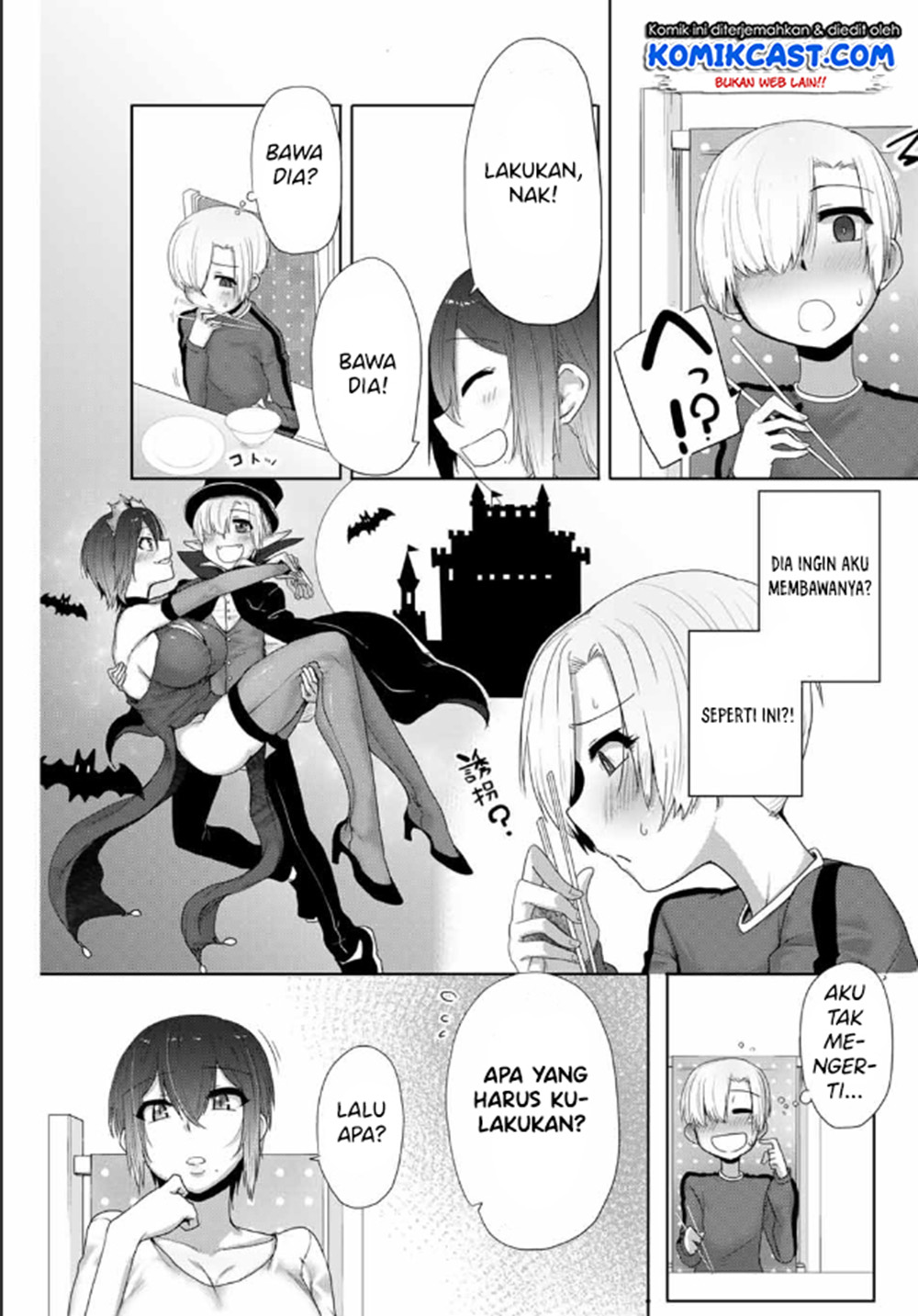 The Girl with a Kansai Accent and the Pure Boy Chapter 08 Gambar 4
