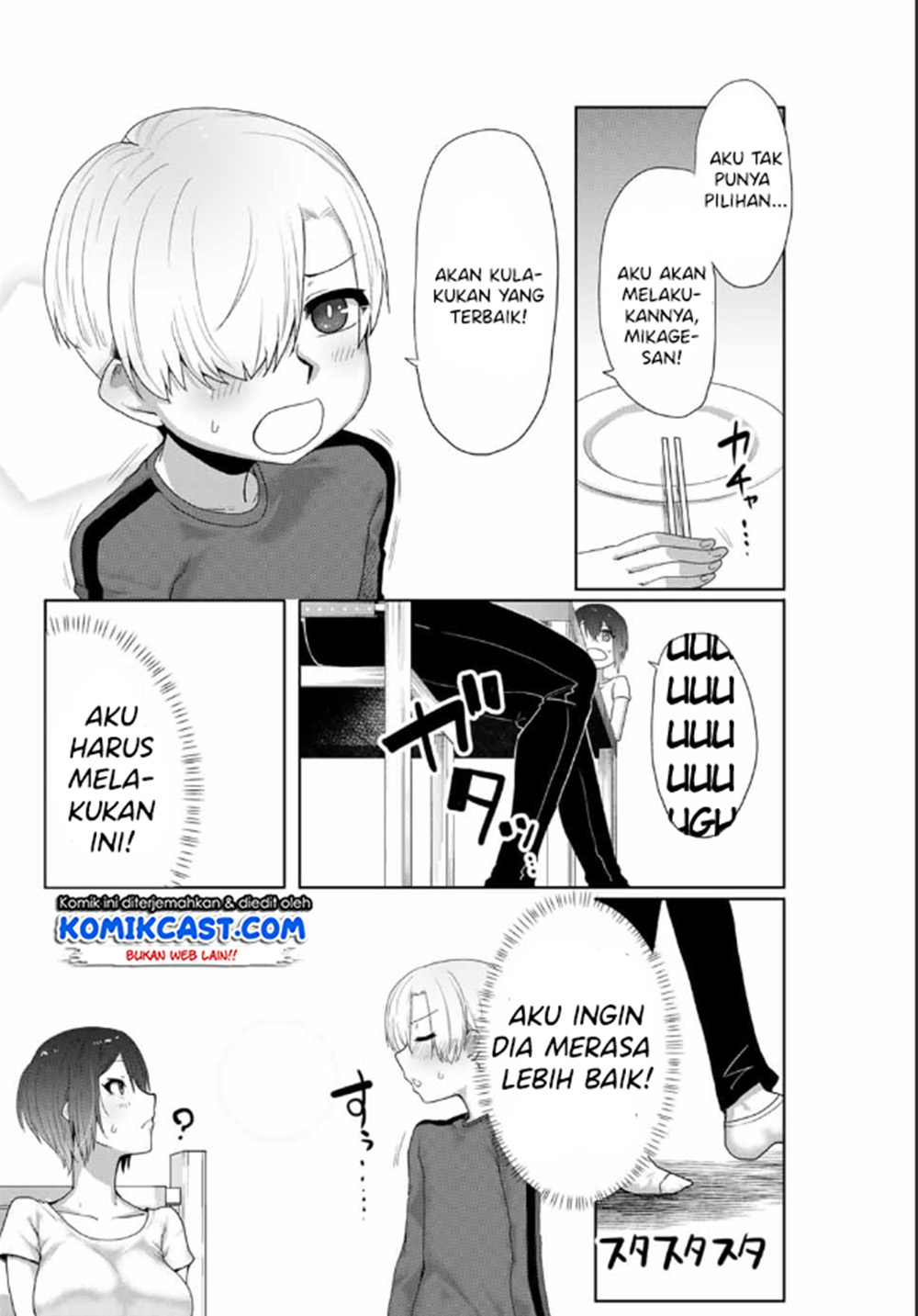 The Girl with a Kansai Accent and the Pure Boy Chapter 08 Gambar 7
