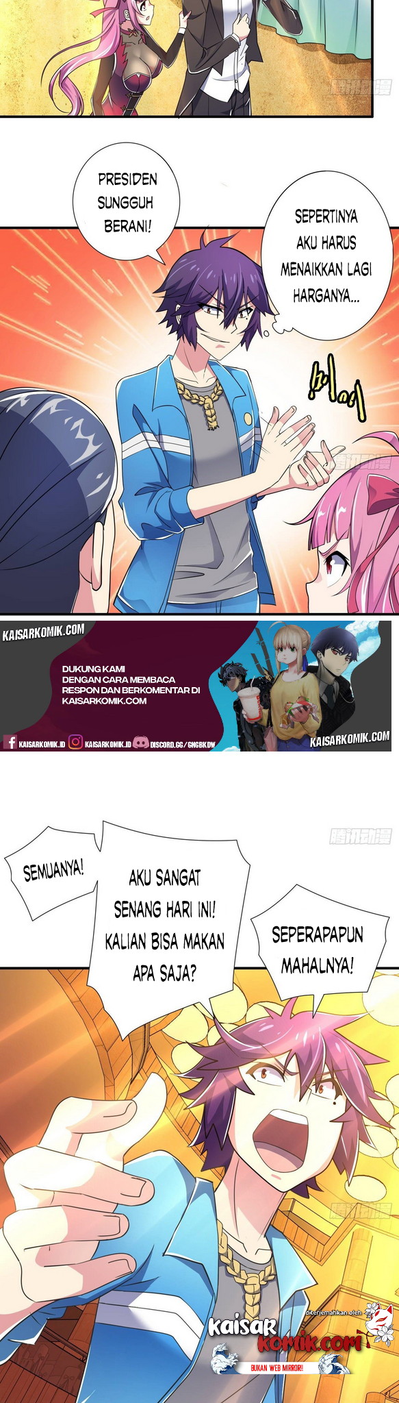 Super Money Worship System Chapter 05 Gambar 25