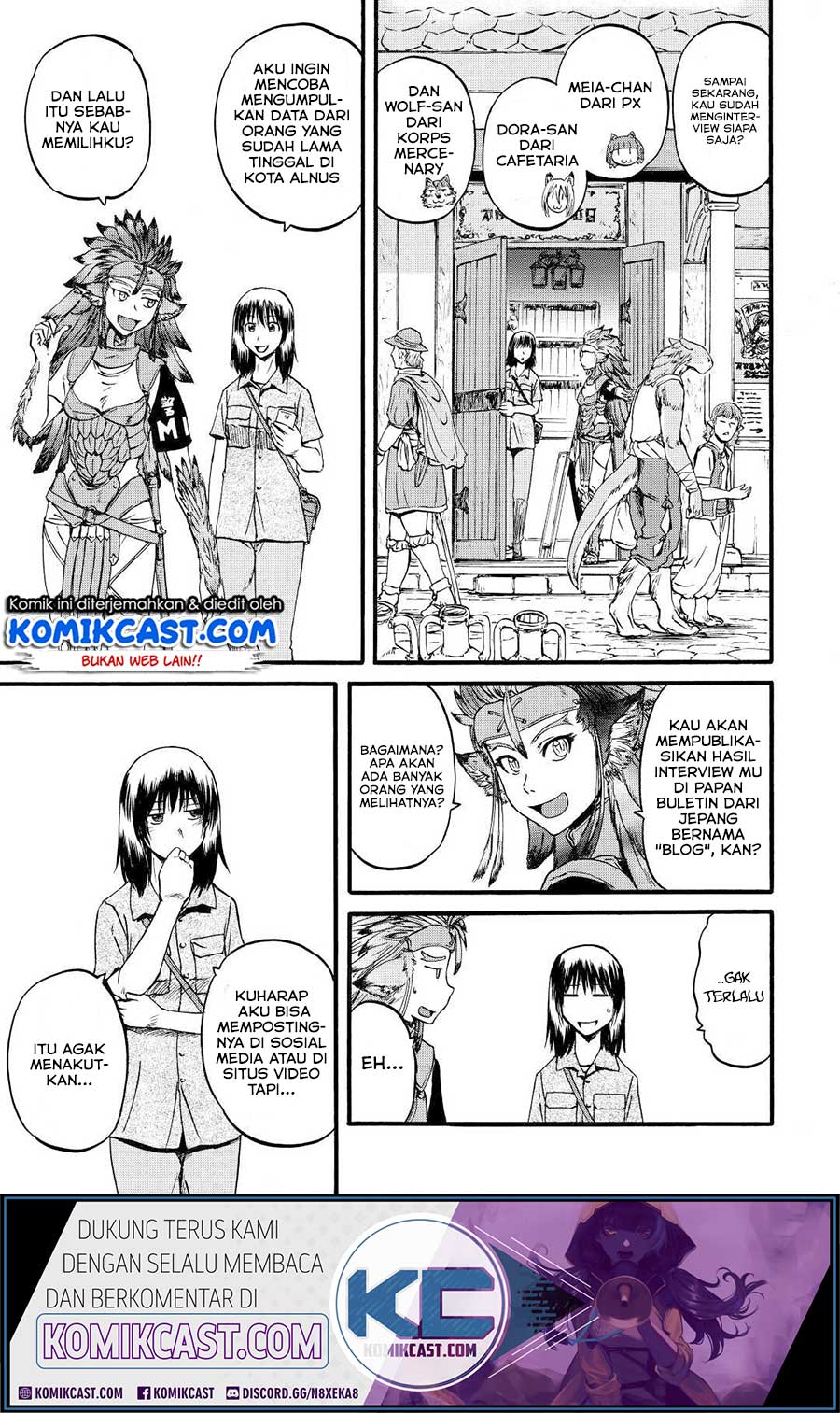 Gate – Jietai Kare no Chi nite Kaku Tatakeri Chapter 99.5 Gambar 3