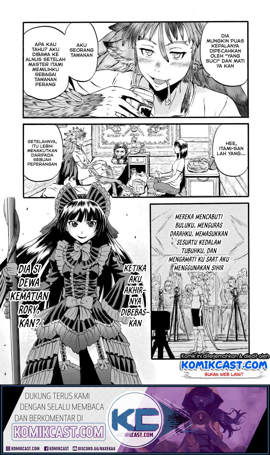 Gate – Jietai Kare no Chi nite Kaku Tatakeri Chapter 99.5 Gambar 5