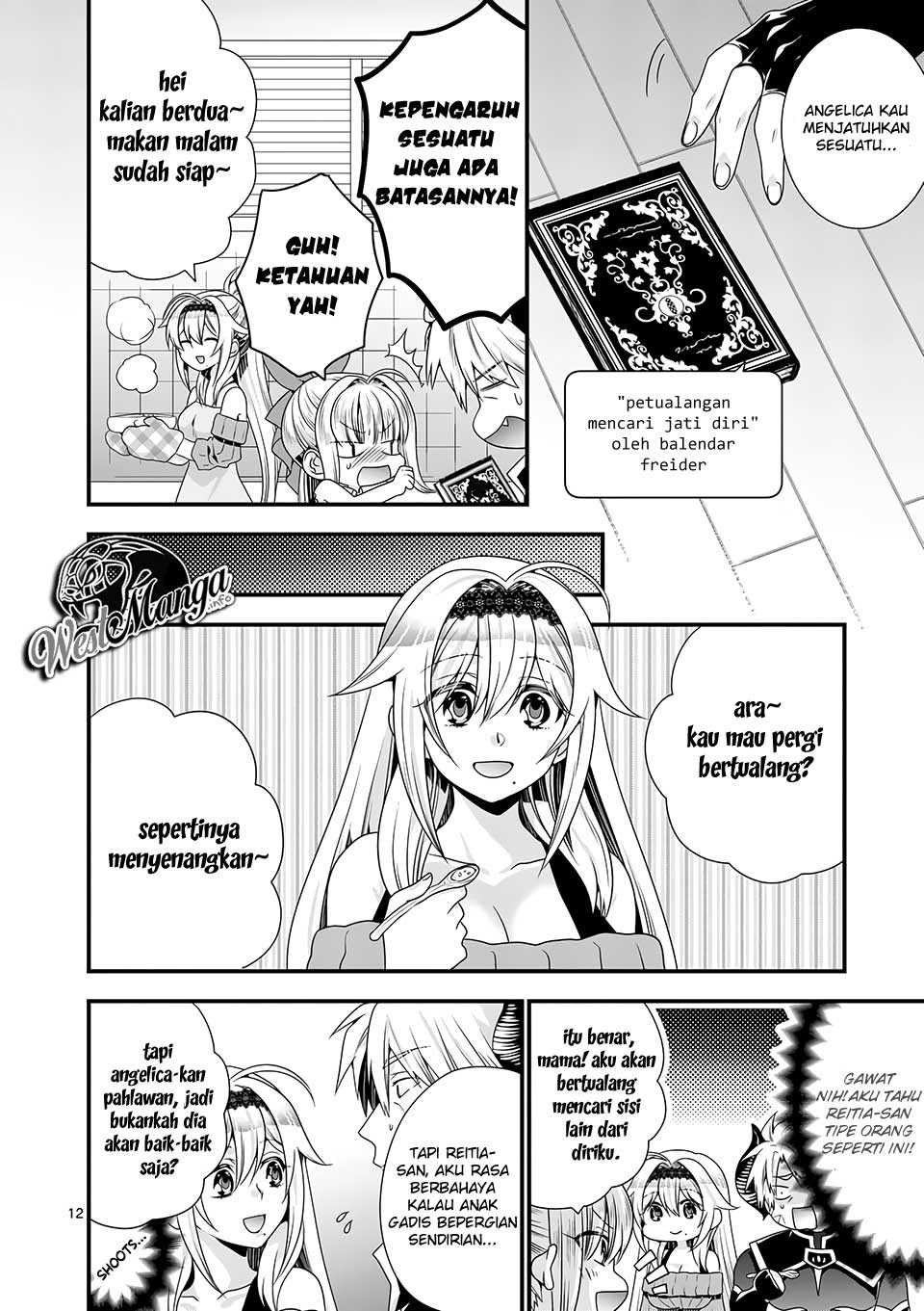 Maou desu Onna Yuusha no Hahaoya to Saikon Shita no de Onna Yuusha ga Giri no Musume ni Narimashita Chapter 36 Gambar 14