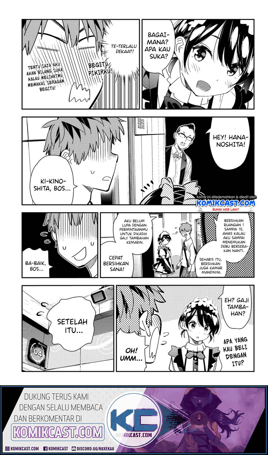 Kanojo Okarishimasu Chapter 168 Gambar 14