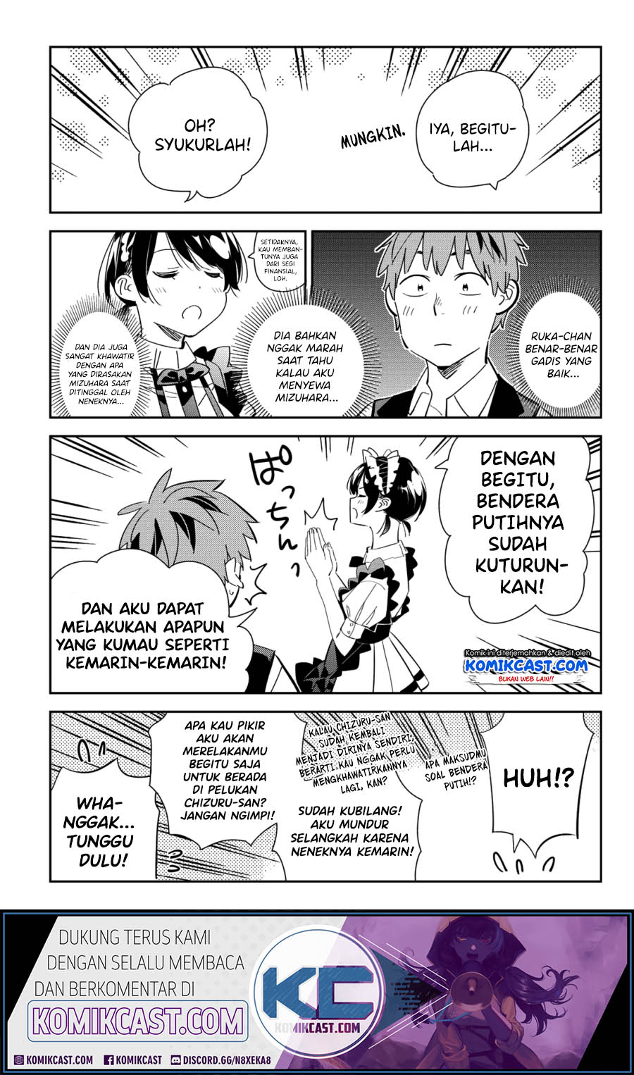Kanojo Okarishimasu Chapter 168 Gambar 16