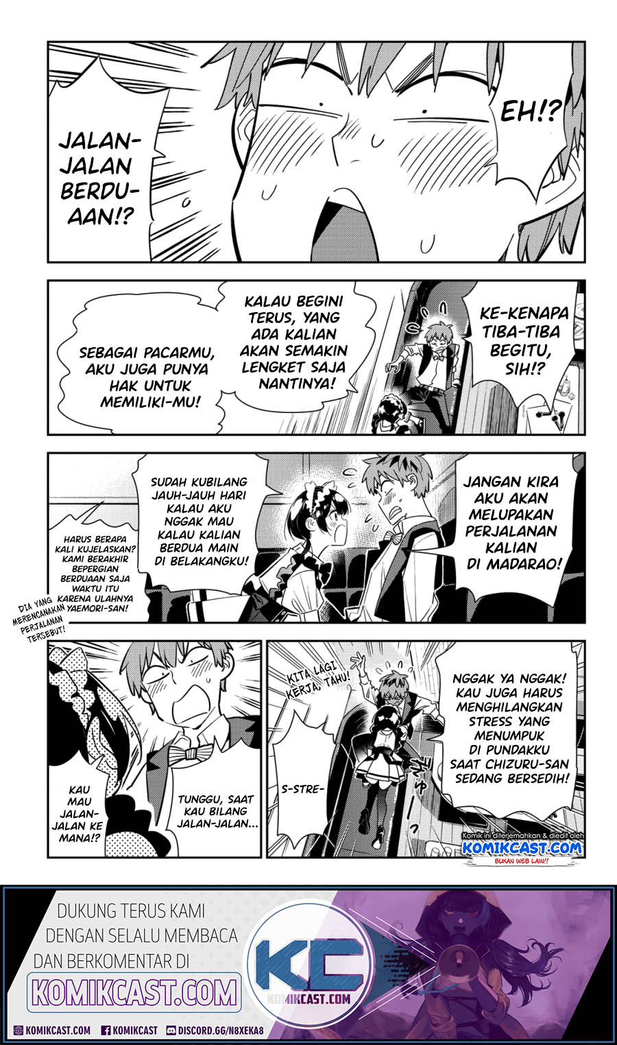 Kanojo Okarishimasu Chapter 168 Gambar 18